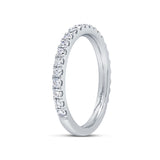 0.38ct 14k White Gold Diamond Lady's Band
