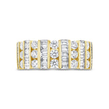 1.65ct 14k Yellow Gold Diamond Baguette Lady's Ring