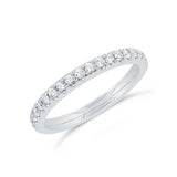 0.46ct 14k White Gold Diamond Lady's Band