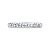 0.46ct 14k White Gold Diamond Lady's Band