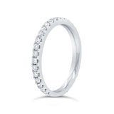 0.46ct 14k White Gold Diamond Lady's Band