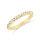 0.46ct 14k Yellow Gold Diamond Lady's Band