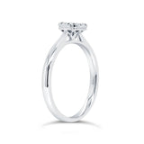 0.29ct 14k White Gold Diamond Cluster Engagment Ring