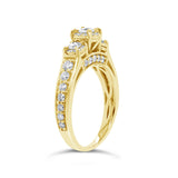 1.02ct 14k Yellow Gold Diamond Engagement Ring