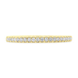 0.19ct 14k Yellow Gold Diamond Lady's Band Size 9