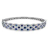 14KT Gold Sapphire Bracelet