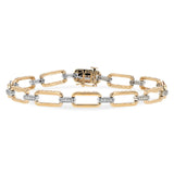 14KT Gold Diamond Bracelet