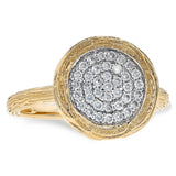 14KT Gold Ladies Diamond Fashion Ring