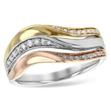 14KT Gold Ladies Diamond Fashion Ring