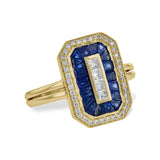 14KT Gold Ladies Sapphire Fashion Ring