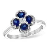 14KT Gold Ladies Sapphire Fashion Ring