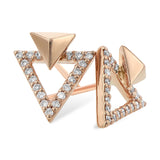 14KT Gold Diamond Earrings