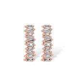 14KT Gold Diamond Earrings