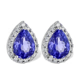 14KT Gold Tanzanite Earrings