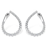 14KT Gold Diamond Earrings
