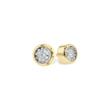 14KT Gold Diamond Earrings