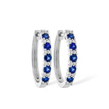 14KT Gold Sapphire Earrings