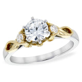 14KT Gold Diamond Semi-Mount Engagement Ring
