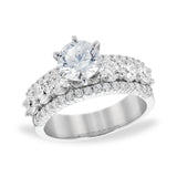 14KT Gold Diamond Semi-Mount Engagement Ring