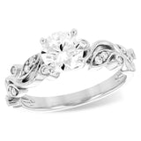 14KT Gold Diamond Semi-Mount Engagement Ring