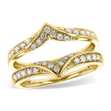 14KT Gold Ladies Wrap/Guard
