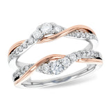 14KT Gold Ladies Wrap/Guard