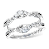 14KT Gold Ladies Wrap/Guard