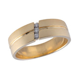 14KT Gold Mens Wedding Ring