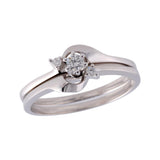 14KT Gold Two-Piece Wedding Set