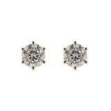 14KT Gold Diamond Earrings