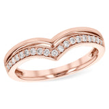 14KT Gold Ladies Diamond Wrap/Guard