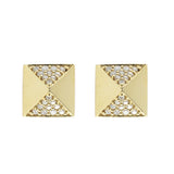14KT Gold Diamond Earrings