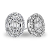 14KT Gold Diamond Earrings
