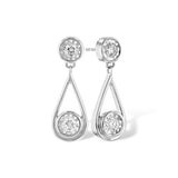 14KT Gold Diamond Earrings