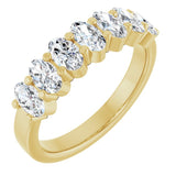 14K Yellow 1 1/3 CTW Lab-Grown Diamond Anniversary Band