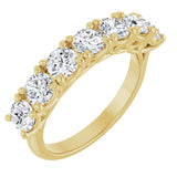 14K Yellow 1 5/8 CTW Lab-Grown Diamond Anniversary Band