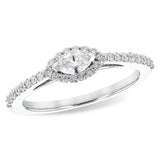 14KT Gold Ladies Diamond Ring