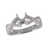 14KT Gold Semi-Mount Engagement Ring