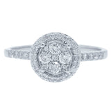 0.37ct 14k White Gold Diamond Lady's Ring