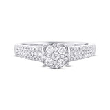 0.39ct 14k White Gold Diamond Lady's Ring