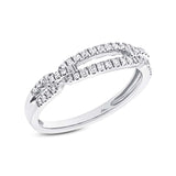 0.23ct 14k White Gold Diamond Lady's Ring