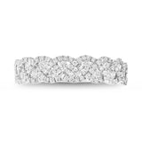 0.57ct 18k White Gold Diamond Lady's Band