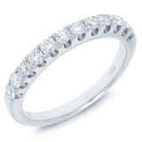 0.50ct 18k White Gold Diamond Lady's Band