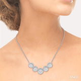 5 Stone Lovebright Diamond Necklace