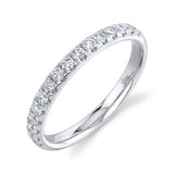 14 kt white gold classic wedding bands - sc22004434