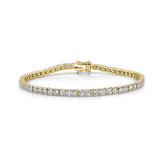 14 kt yellow gold tennis bracelets - sc55002362