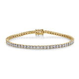 14 kt yellow gold tennis bracelets - sc55002950