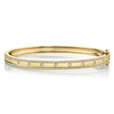 14 kt yellow gold bangle bracelets - sc55004170zs