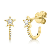 14 kt yellow gold stuggie earrings - sc55004609