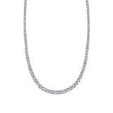 14 kt white gold tennis necklaces - sc55005140